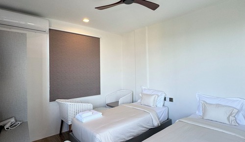 Habitación Deluxe con 2 camas individuales, vistas a la ciudad