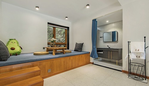 Habitación superior, vistas al patio