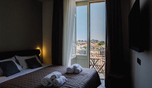 Habitación romántica doble, vistas al mar