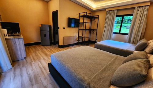Cabaña Deluxe, vistas al jardín