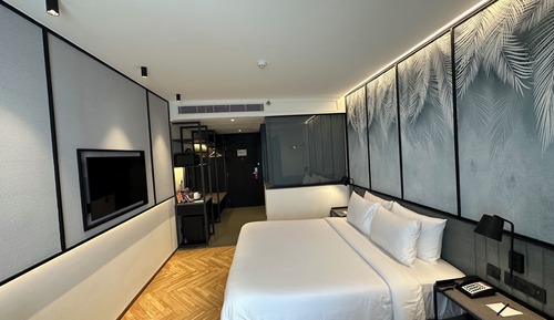 Habitación superior, 1 cama de matrimonio grande
