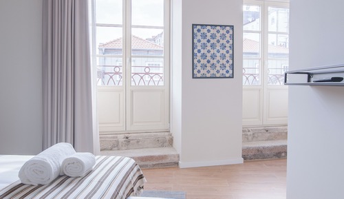 Estudio Deluxe, balcón, vistas al río