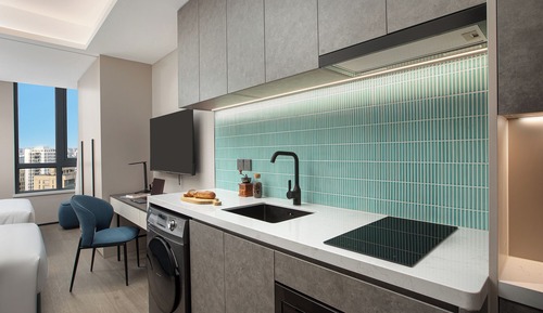 Habitación de lujo con 2 camas individuales