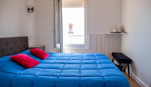 Habitación Confort, 1 cama de matrimonio grande, vistas al mar