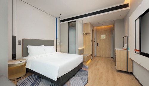 Habitación, 1 cama de matrimonio grande, accesible para personas con discapacidad