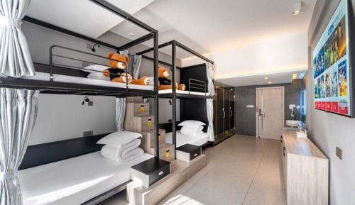 Habitación triple familiar