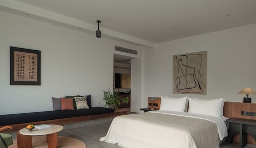 Habitación Elite doble, balcón, vistas al mar