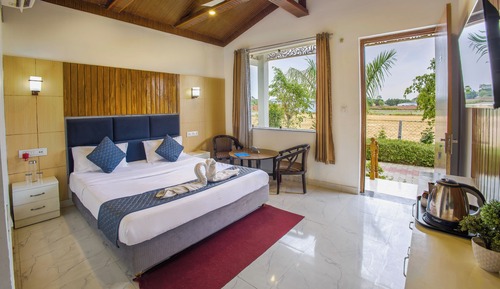 Casa de campo superior, 1 cama de matrimonio, balcón