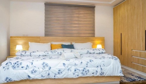 Apartamento, 2 habitaciones, balcón, vistas a la piscina