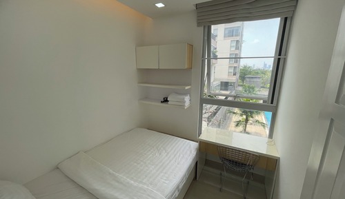 Apartamento familiar, vistas a la piscina