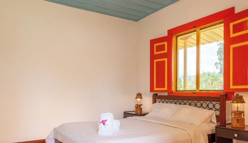 Habitación doble, vistas al jardín