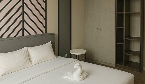 Suite básica, 2 habitaciones, balcón, vistas a la ciudad