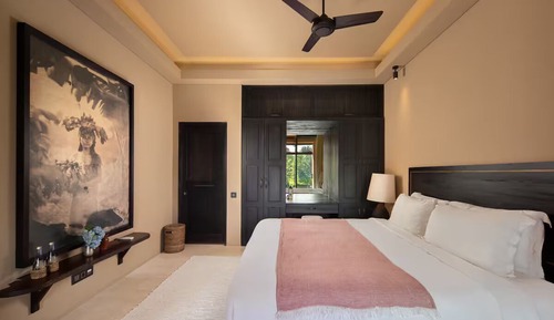 Habitación individual, vistas a la colina