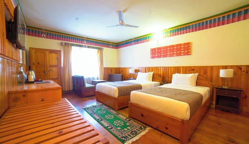 Habitación superior con 1 cama doble o 2 individuales
