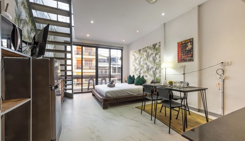 Loft básico, vistas a la ciudad