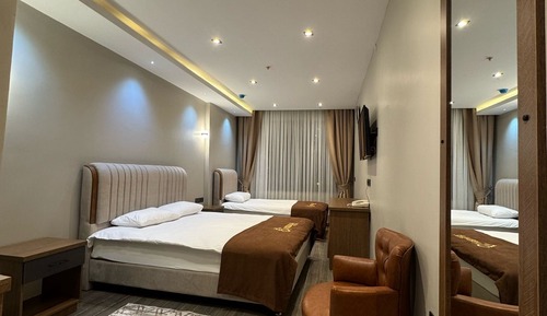 Habitación de lujo con 2 camas individuales, vistas a la ciudad