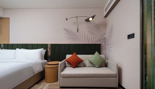 Habitación superior, 1 cama de matrimonio grande