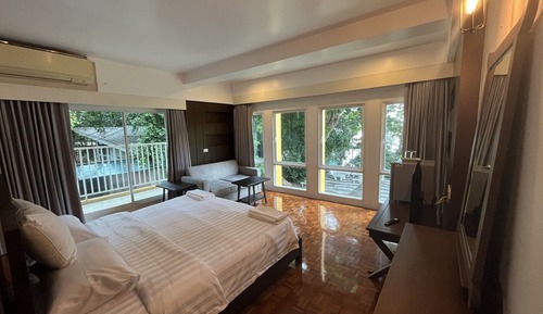 Habitación Deluxe, balcón, vistas al jardín