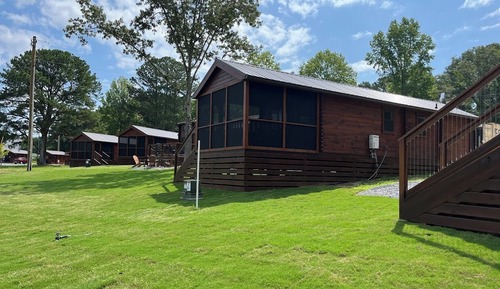 Cabaña Premium, vistas al lago