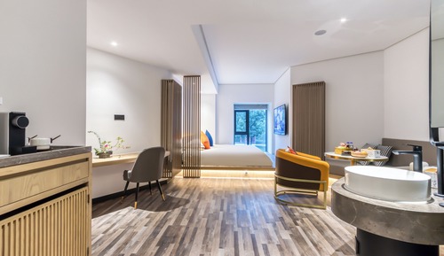 Habitación Deluxe doble, vistas al parque