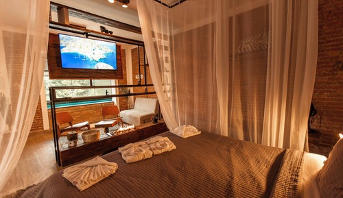 Chalet panorámico, piscina privada