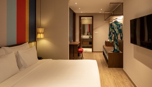 Suite Premier, 1 habitación, piscina privada, vistas parciales al mar