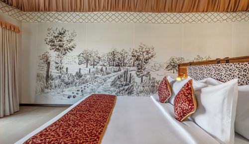 Villa de lujo, vistas al jardín