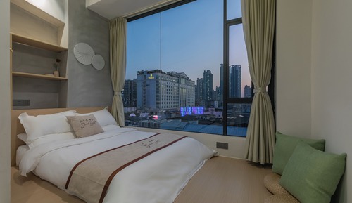 Habitación doble superior, futón, no fumadores, vistas a la ciudad
