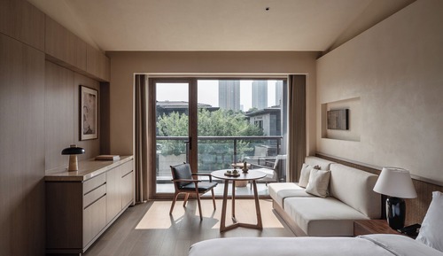 Habitación de lujo doble, no fumadores, vistas a la ciudad