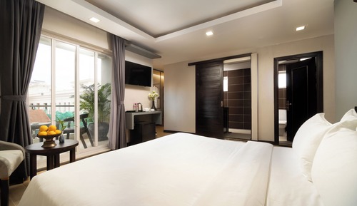 Habitación junior doble, balcón