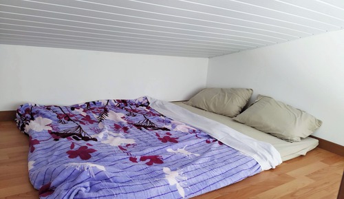 Habitación cuádruple familiar, varias camas