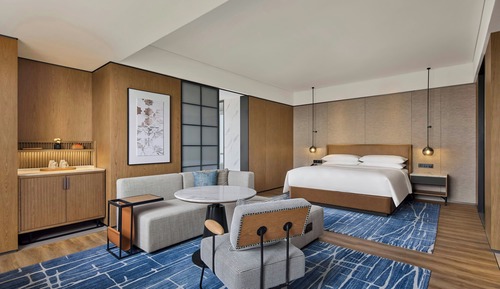 Estudio, 1 cama de matrimonio grande