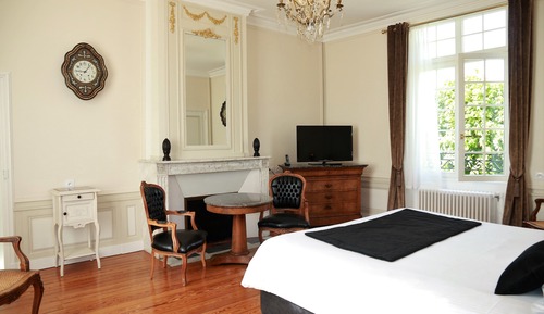 Habitación doble superior, vistas al jardín