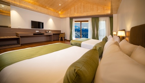 Habitación cuádruple Premium, vistas al valle