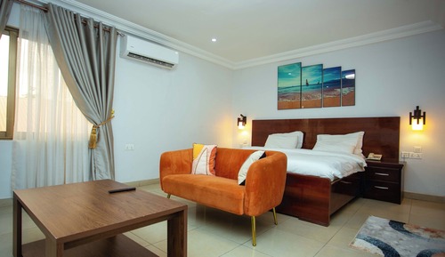 Estudio Deluxe, balcón, vistas a la ciudad