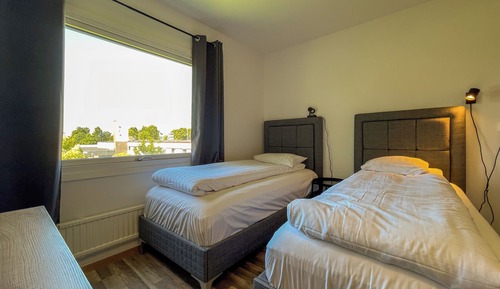 Habitación clásica con 1 cama doble o 2 individuales, vistas al jardín