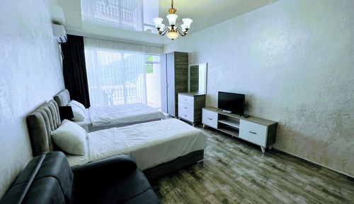 Estudio Deluxe, vistas al mar