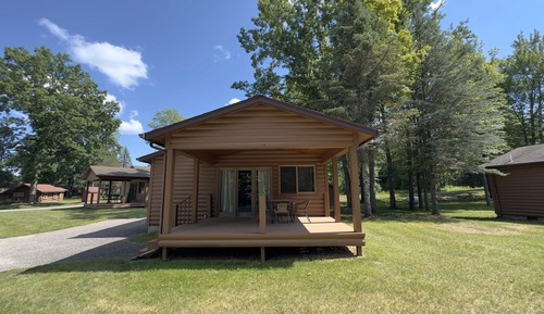 Cabaña Deluxe, 1 habitación, vistas al complejo turístico