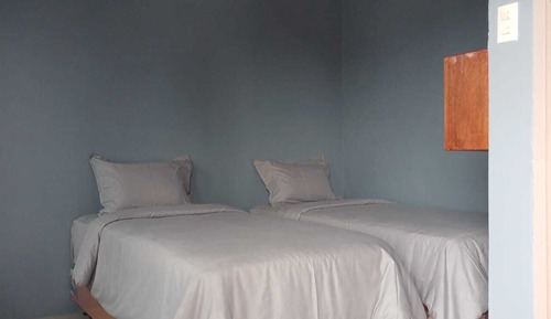 Habitación estándar con 2 camas individuales, vistas a la montaña