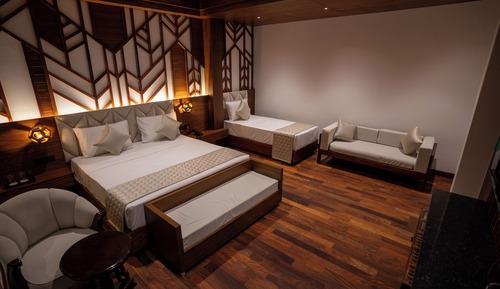Habitación triple de lujo