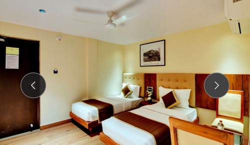 Habitación básica con 1 cama doble o 2 individuales