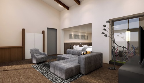 Habitación, no fumadores, vistas al mar (Souten, Guest room with open-air bath)