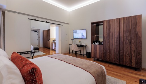 Habitación superior, vistas al patio