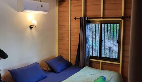 Bungalow, 1 cama de matrimonio, vistas al mar, frente al mar