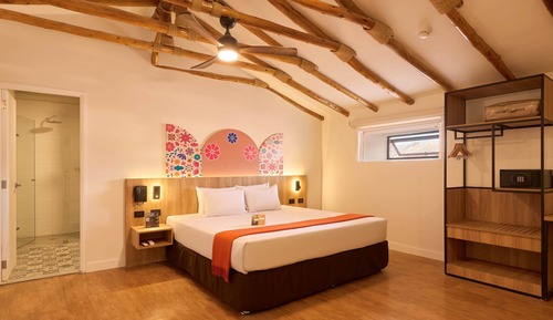 Habitación familiar, varias camas