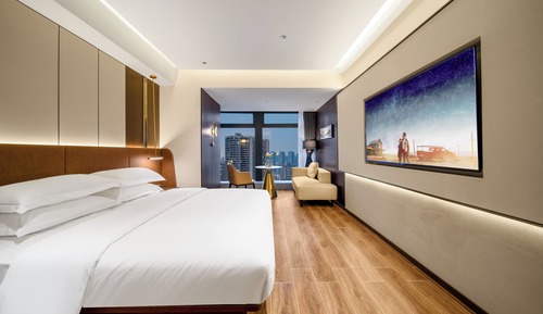 Habitación clásica doble, vistas a la ciudad