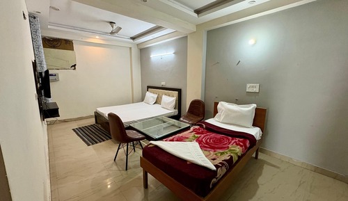 Habitación con 1 cama doble o 2 individuales