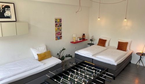 Habitación triple familiar, vistas a la ciudad