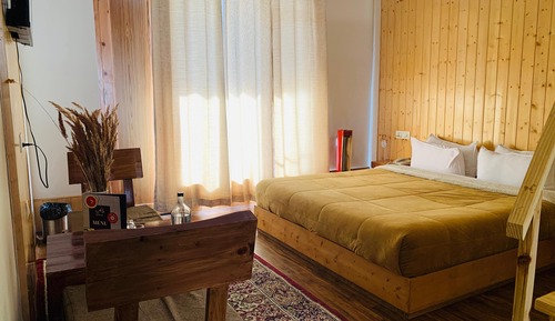 Habitación familiar doble, vistas a la montaña