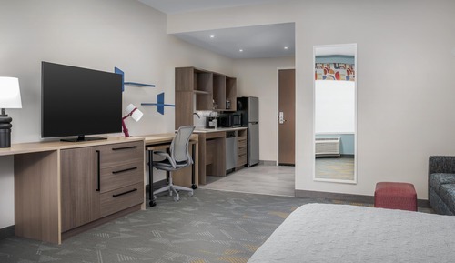 Suite estudio, 1 cama de matrimonio grande, accesible para personas con discapacidad (Hearing)